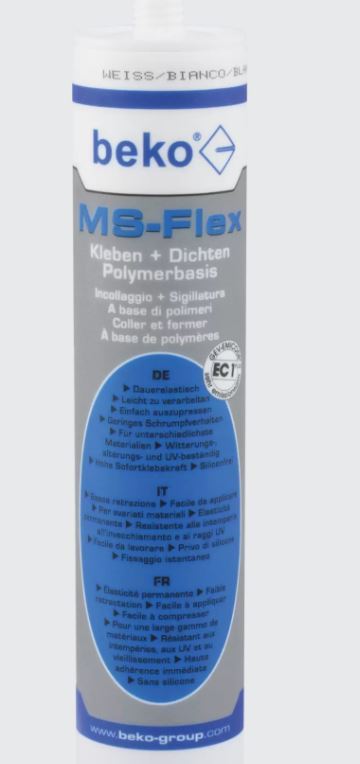 beko MS-Flex Kleb- und Dichtstoff weiss 300 ml